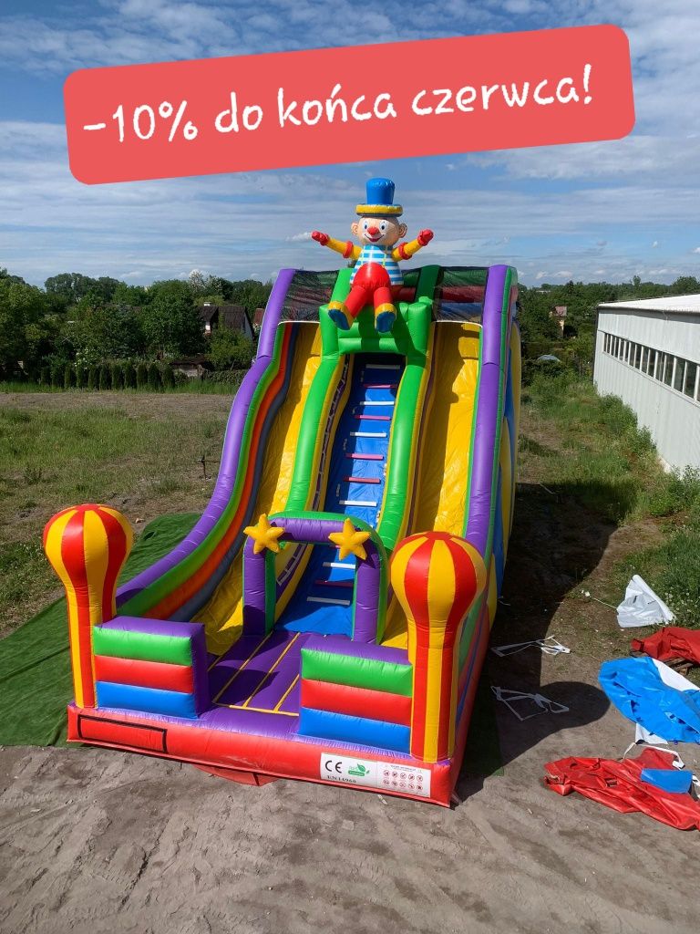 Dmuchaniec zjeżdżalnia dmuchana wynajem dmuchańców