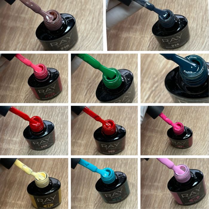 Продам гелі, гель лаки, блискітки. Інструмент