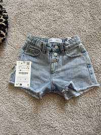 Продам нові джинсові шорти на дівчинку ZARA 86 см 12-18 міс
