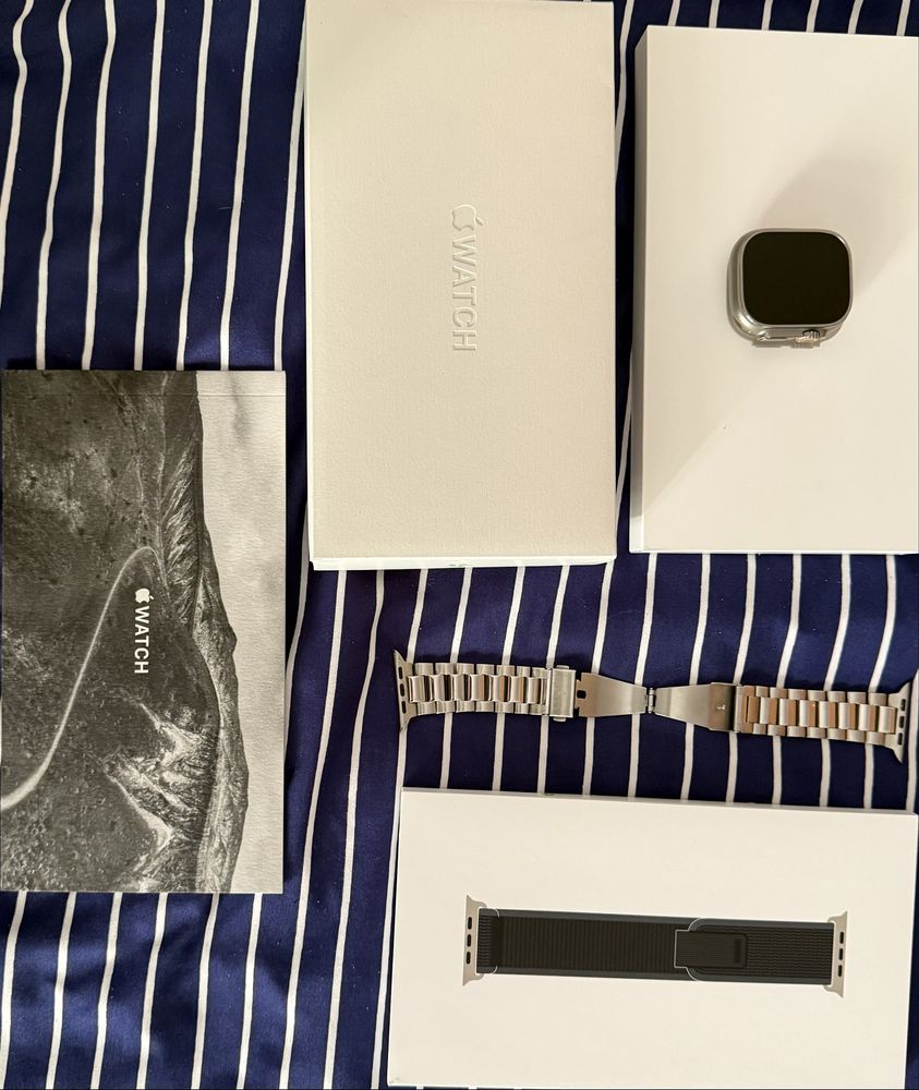 Apple Watch Ultra 2 49mm Titânio NOVO c/ Garantia + Fatura