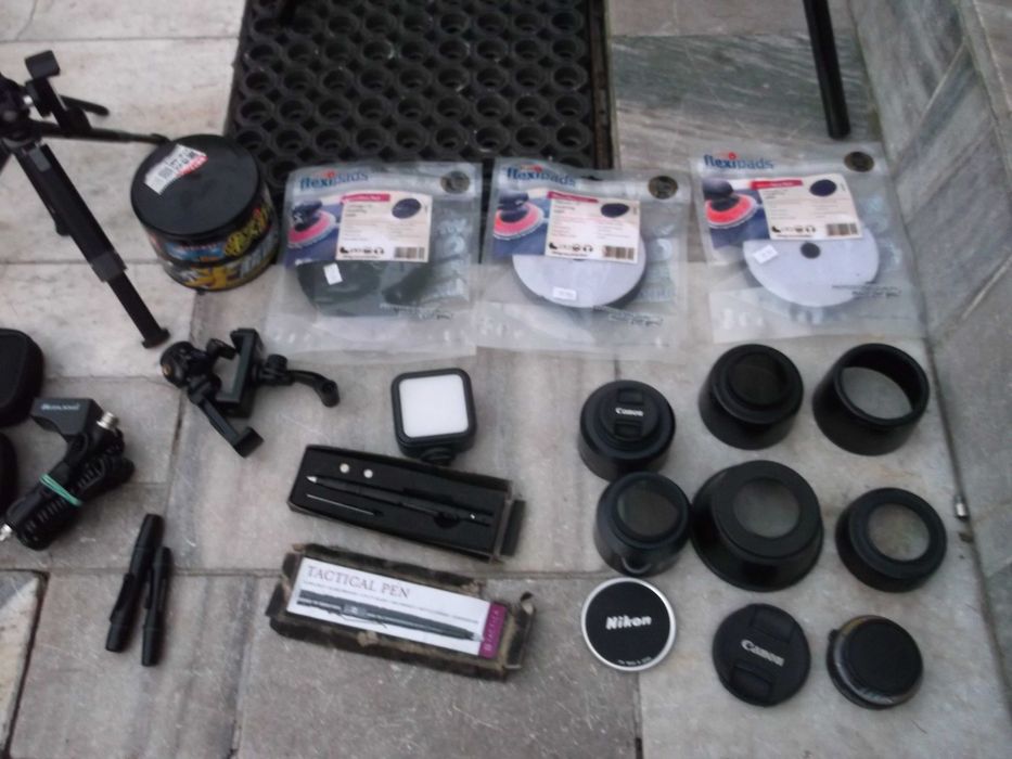 torba myśliwska i statywy do telefonów