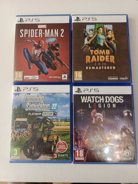 Sprzedam gry na ps5