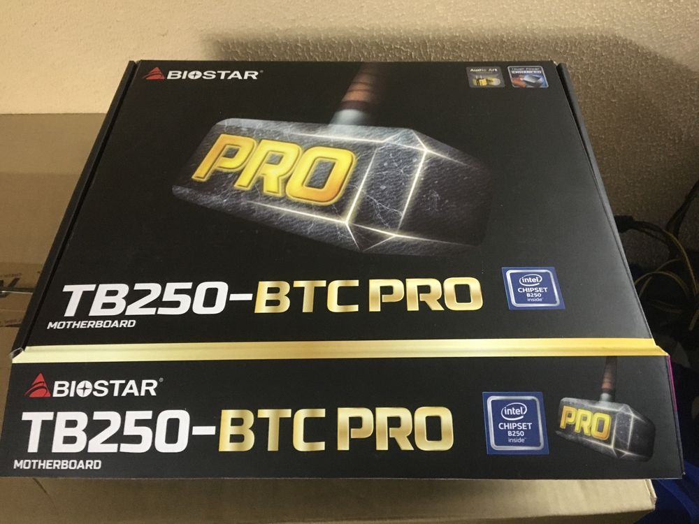 Biostar TB250-BTC PRO, celeron, 4 gb ram, 1151