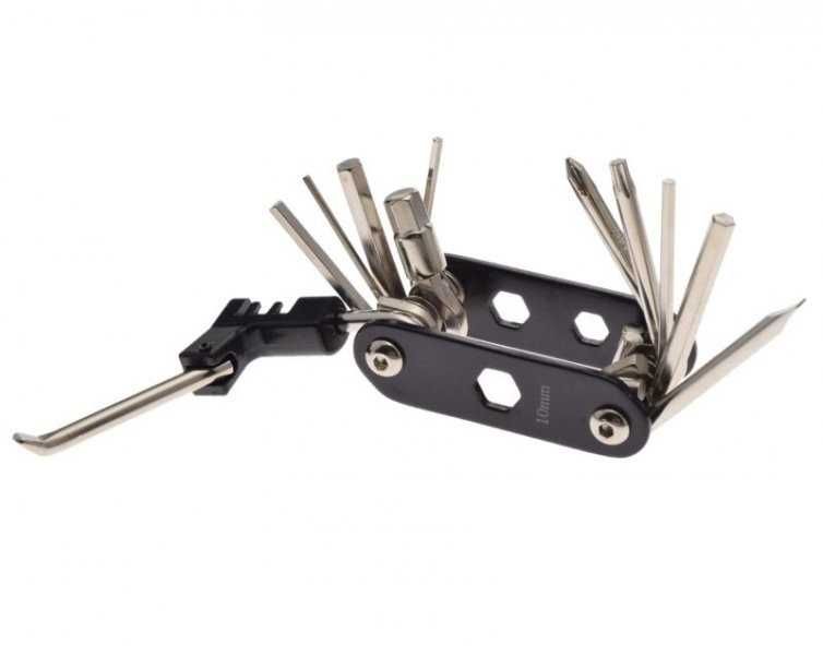 KLUCZ ROWEROWY Wielofunkcyjny Scyzoryk z Zakuwarką