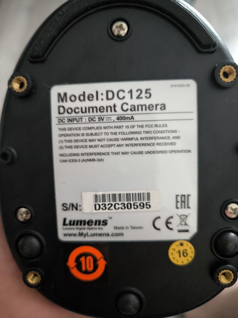 Projektor  wizualizery DC125 – idealne do nauczania zdalnego