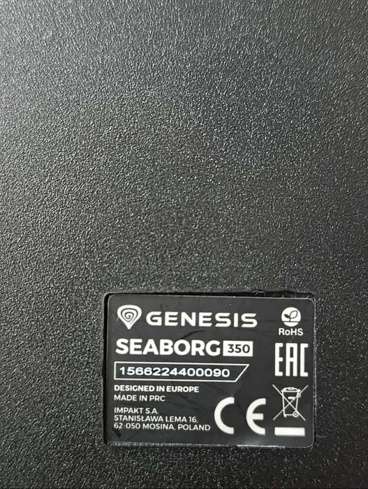 Kierownica Genesis Seaborg 350 jak nowa