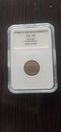 Moneta 20 groszy z 1949 rok.