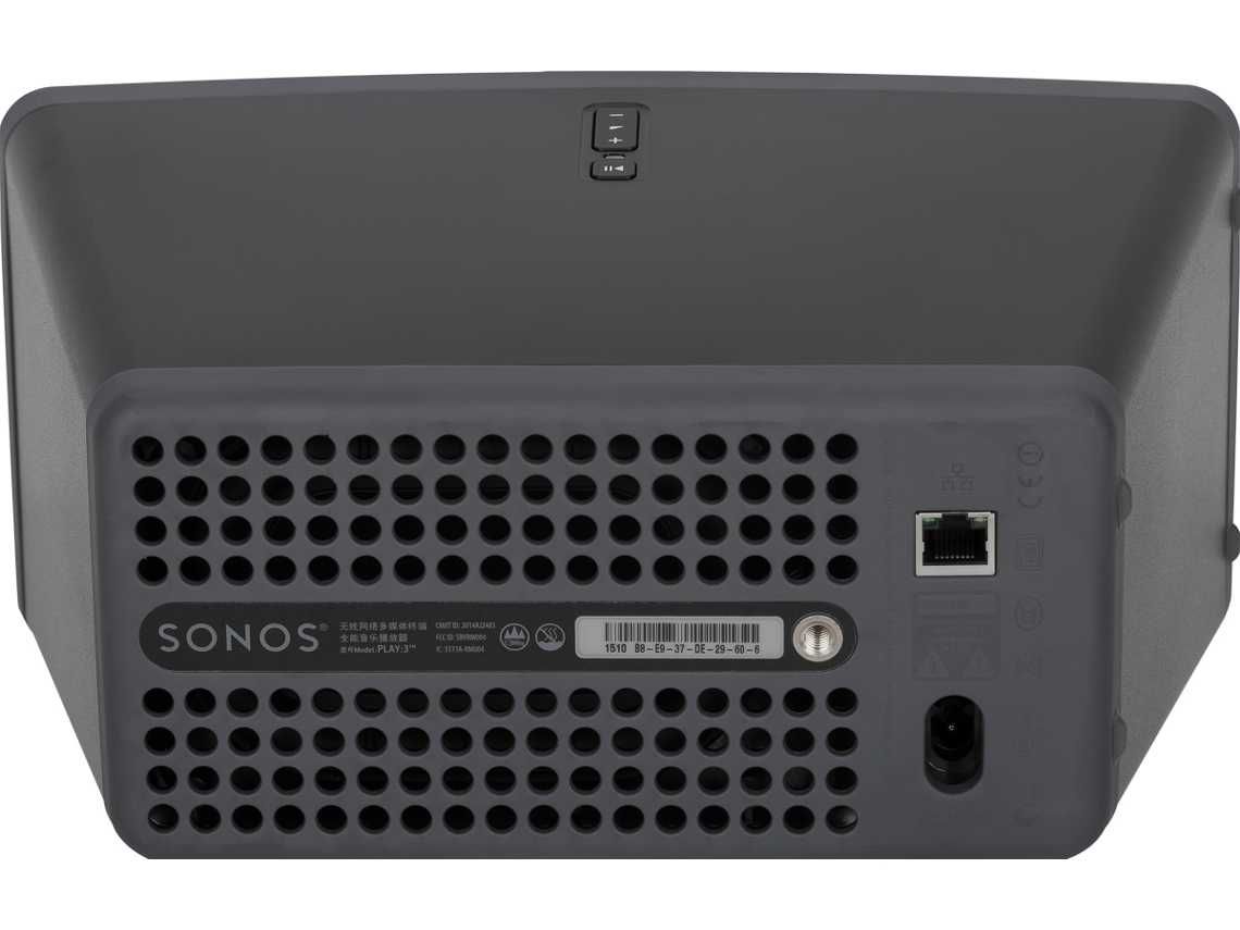 Coluna Multiroom SONOS PLAY 3 (Preto)