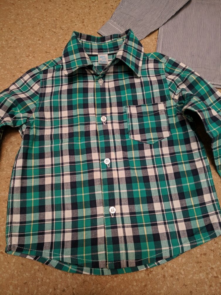 Рубашка на мальчика 2-3 года 92-98 см.