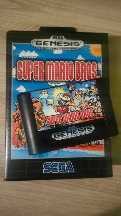 Super Mario Bros. На Sega Genesis картридж