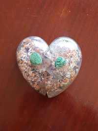 Orgonite (coração em 2 peças)