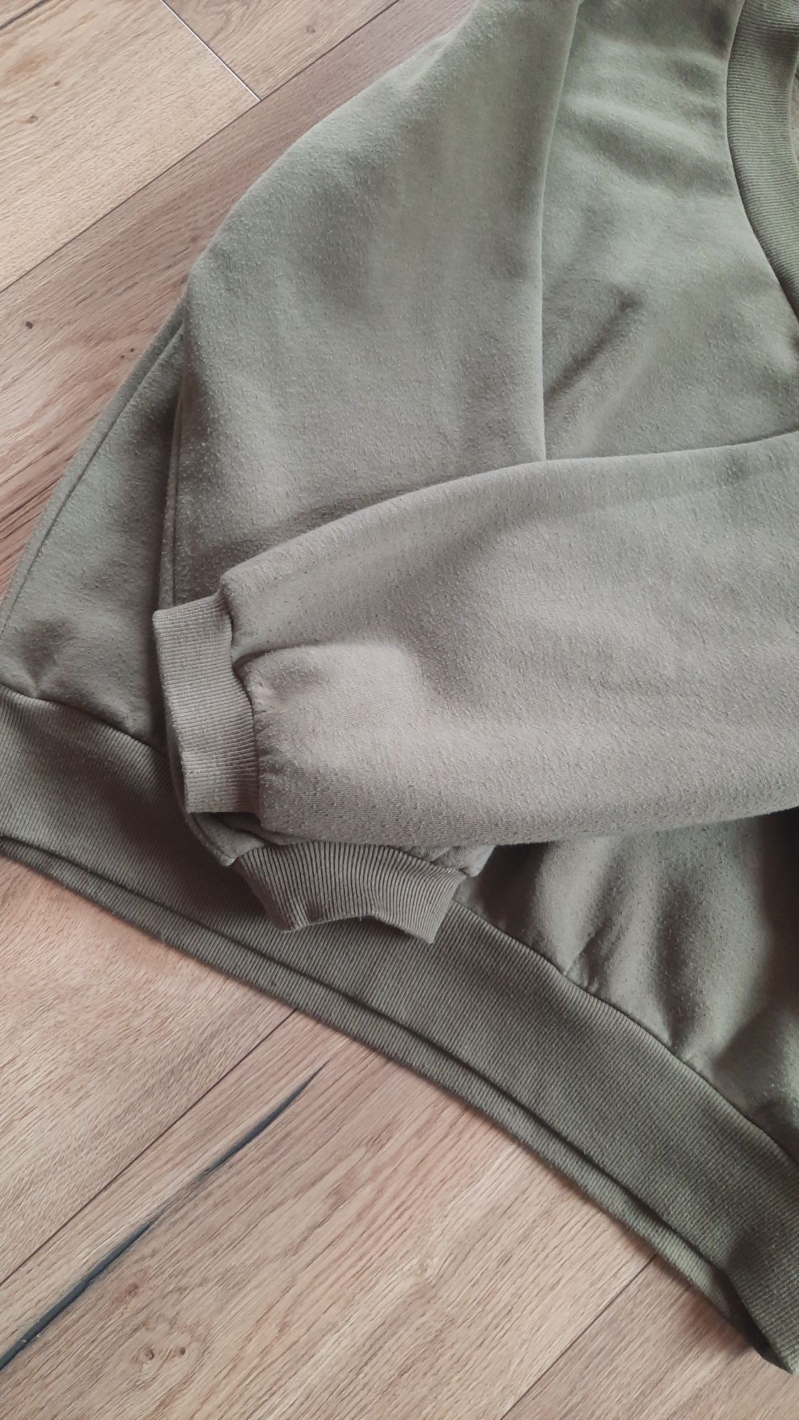 Bluza khaki oversize