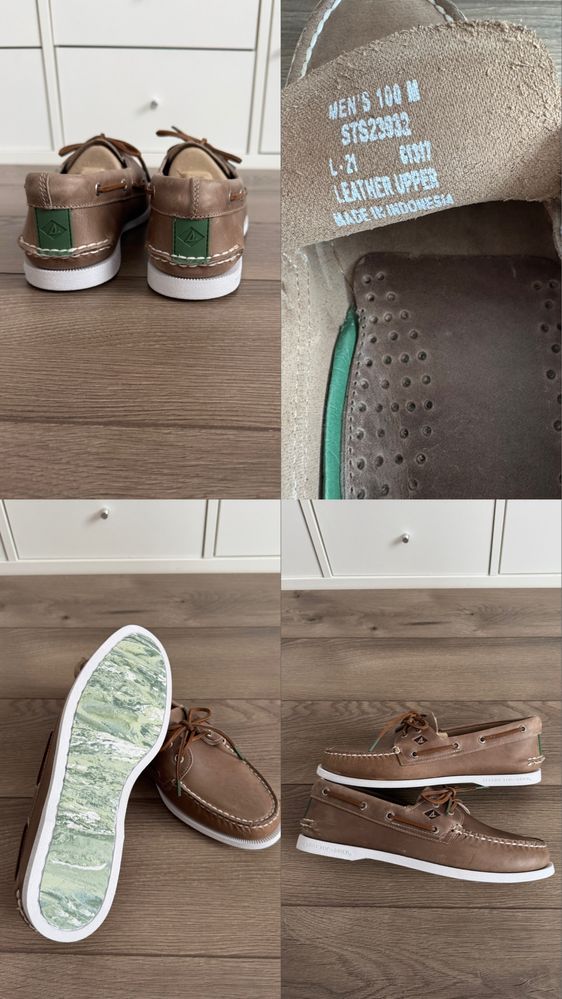 Топсайдери Sperry Top Sider мокасини оригінал 45р