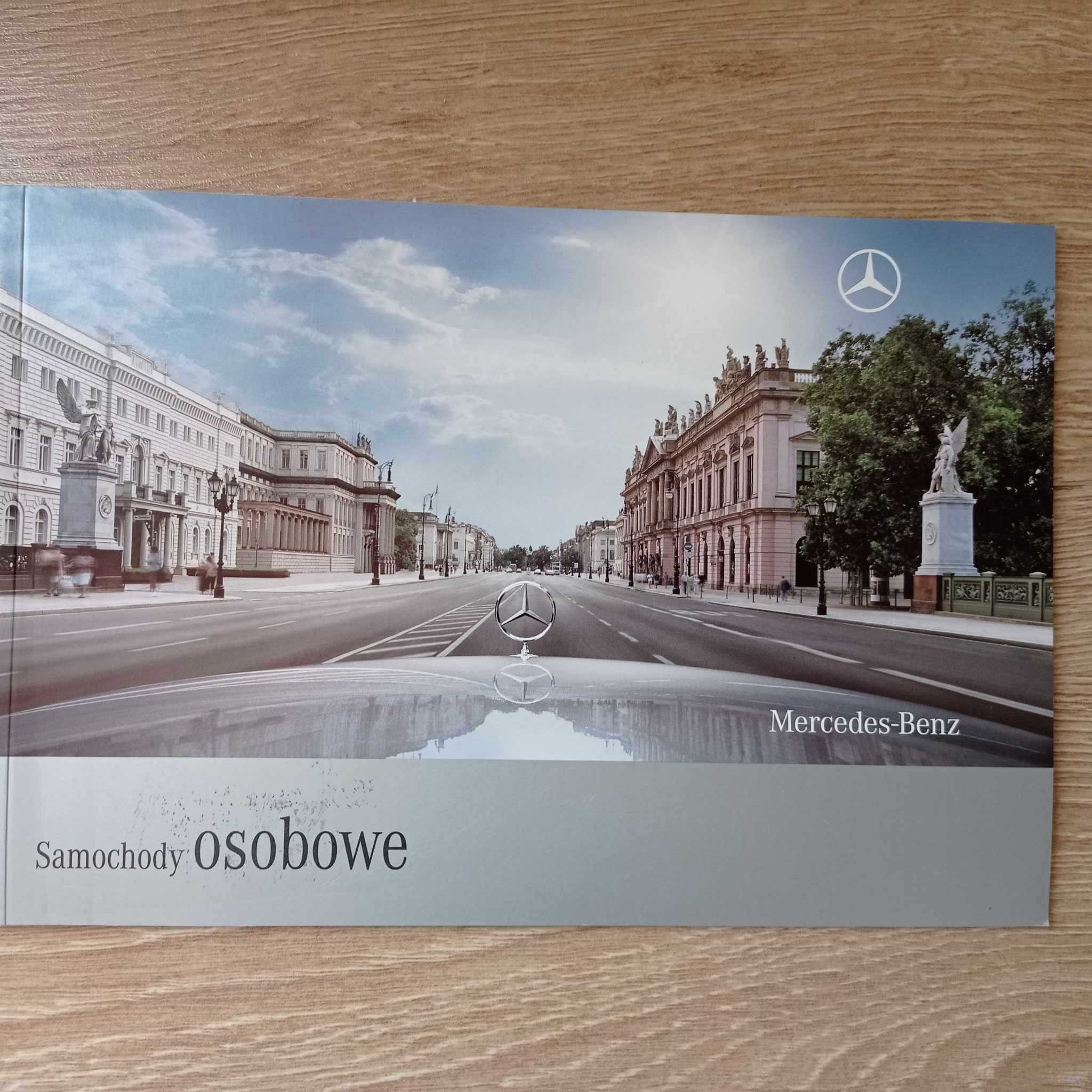 Katalog Prospekt Album Mercedes Benz Samochody osobowe 3szt Nowe