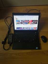 Laptop Dell e6400 14 cali, dysk SSD, myszka, sprawny, dobry zestaw