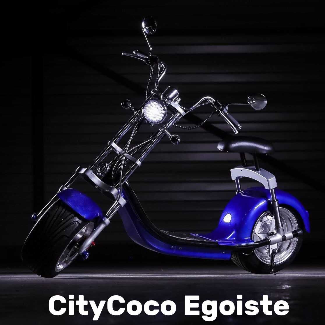 Электроскутер CityCoco EGOISTE (60V/20A) 2000W ~45кмч. 2023г поставка.