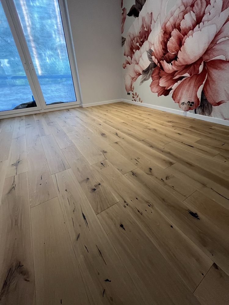Deska Drewniana Dąb Rustic,15x190x1080mm, 4f, Olej UVx2 Breslau