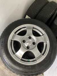 4 Pneus novos com jantes 175/65 R14