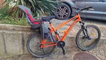 Cadeira bicicleta criança