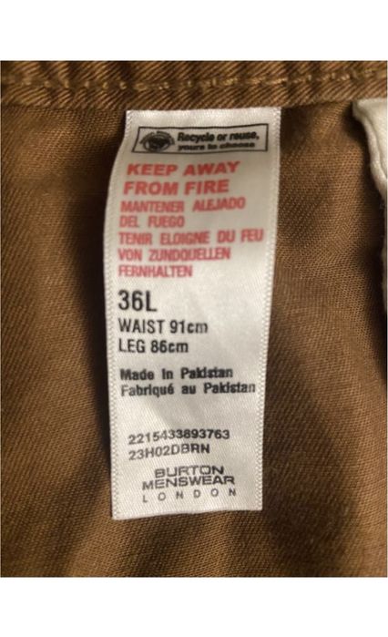 Брюки-карго Burton w36/L34