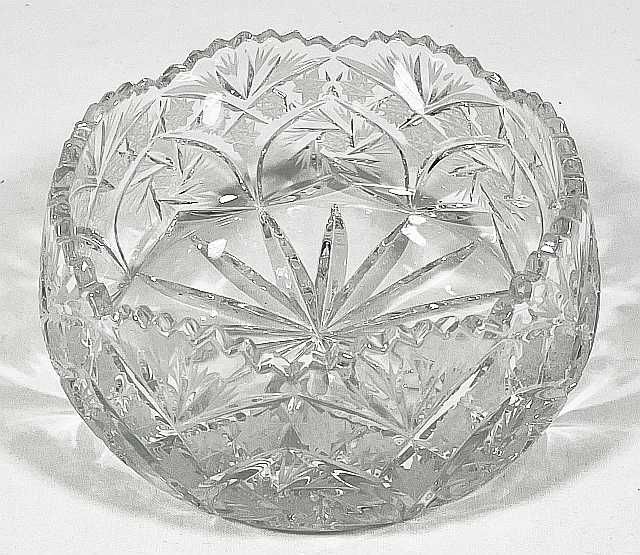 Miska kryształowa ciężka 14/16 cm
