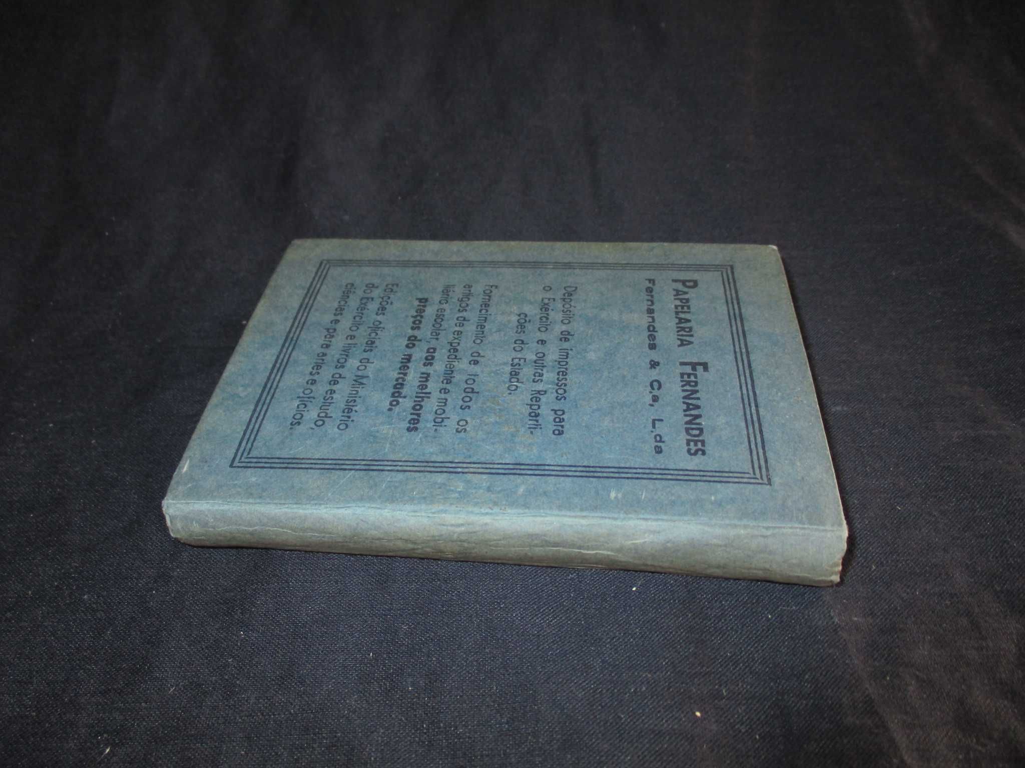 Livro Agenda Militar Papelaria Fernandes 1955