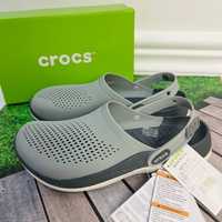 Crocs LiteRide 360 Clog Grey кроксы для мужчин серые 41 размер