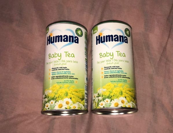 Детский чай Humana Baby Tea с ромашкой, фенхелем и тмином