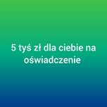 Prywatna pożyczka na dowód/oświadczenie, konto lub przekaz pocztowy