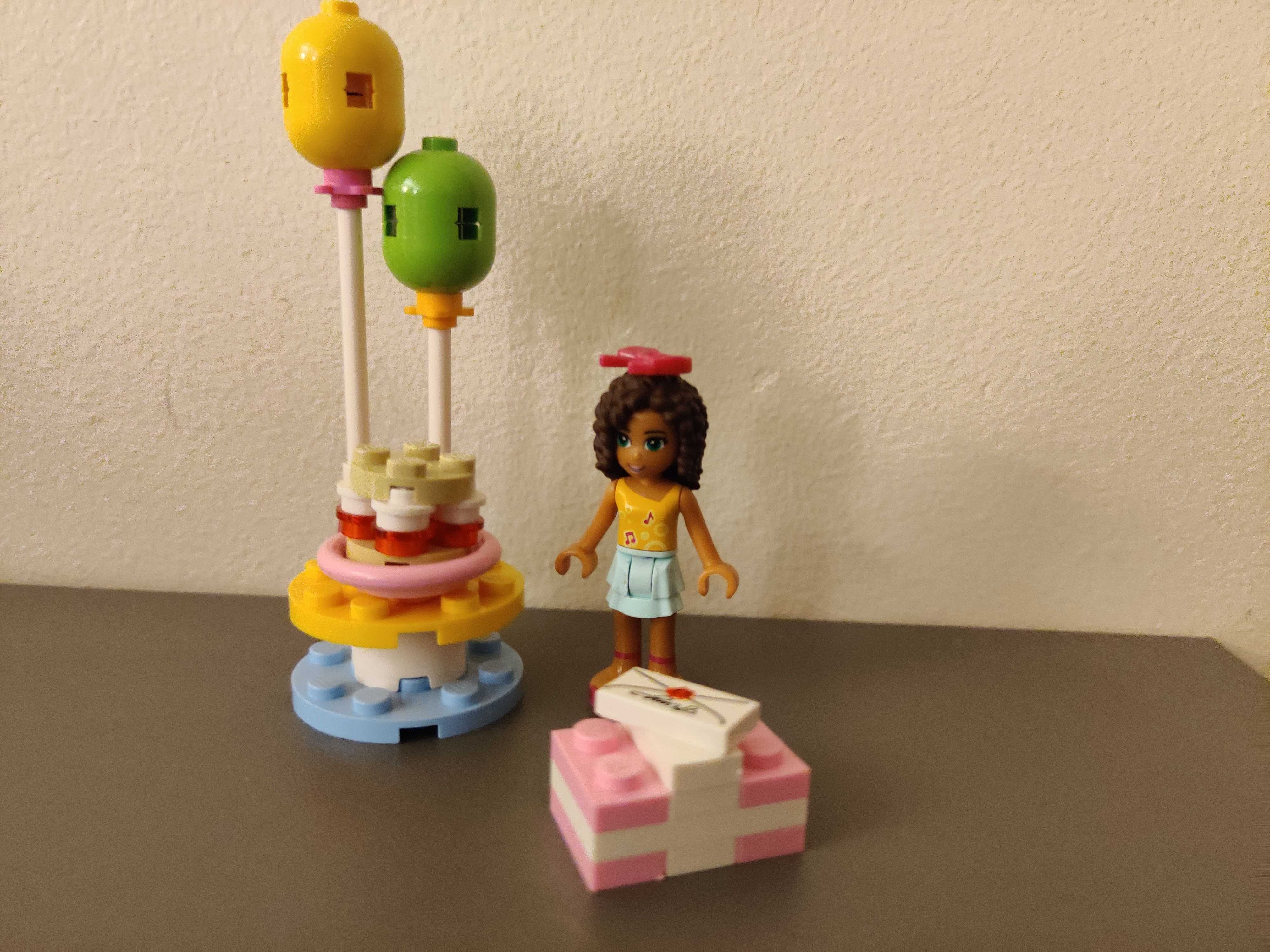 Lego Friends 30107 (Przyjęcie urodzinowe) i 41092 (Pizzeria Staphanie)