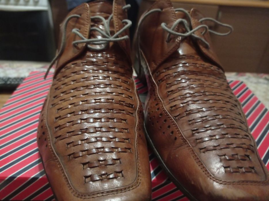 Продам кожаные мужские туфли