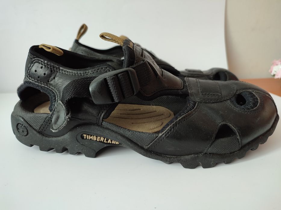 Skórzane sandały Timberland support flex 39 skóra naturalna