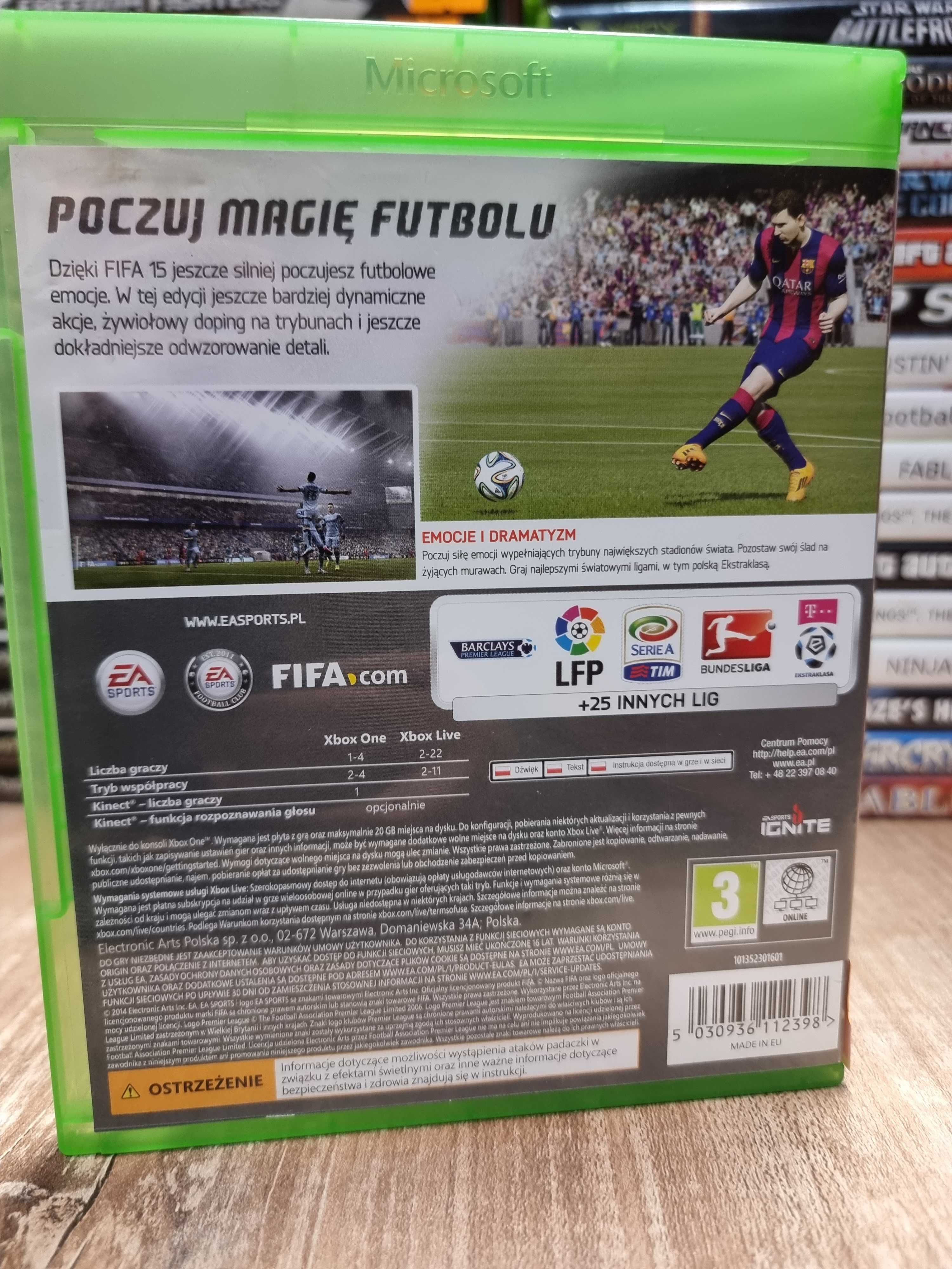 FIFA 15 XBOX ONE Sklep Wysyłka Wymiana