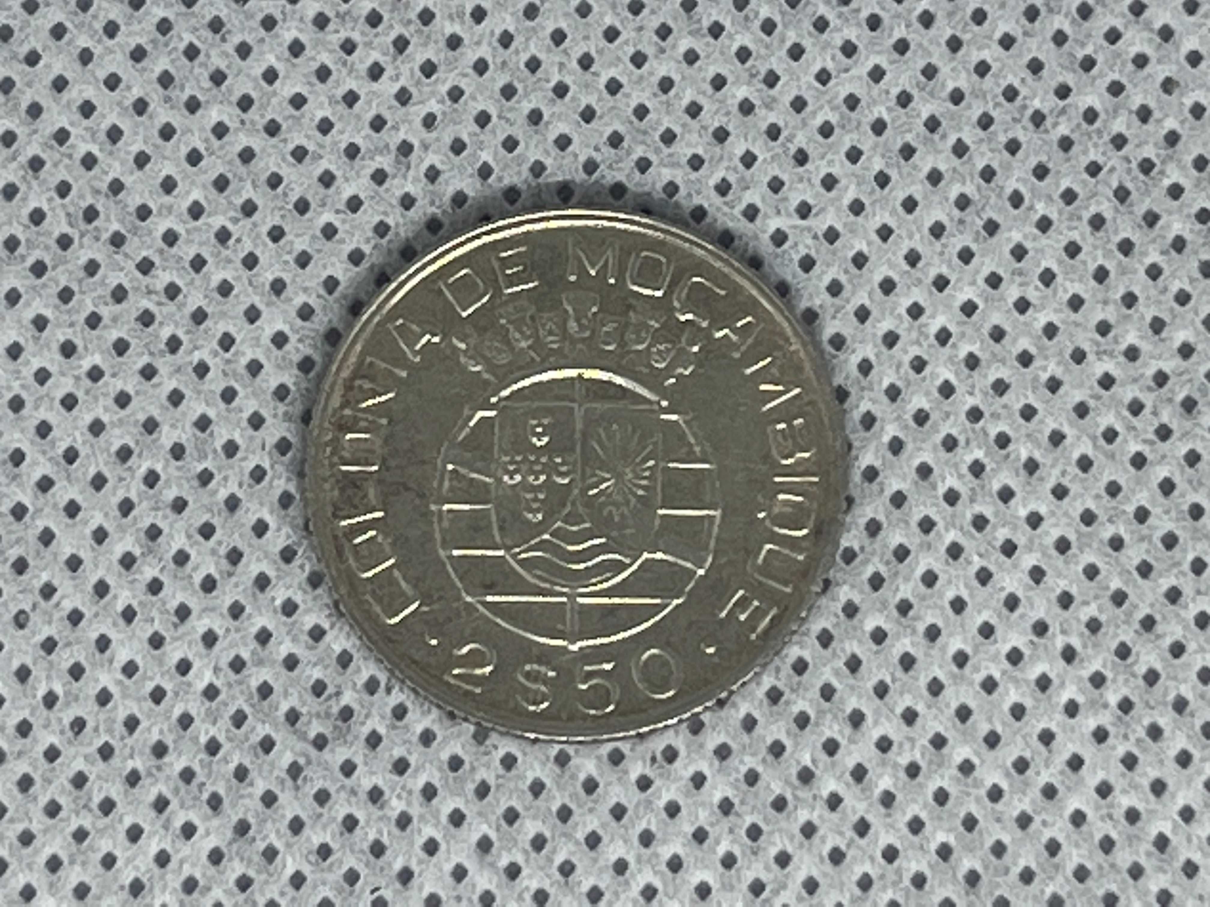 Moçambique 1950 - 2,5 Escudo Prata