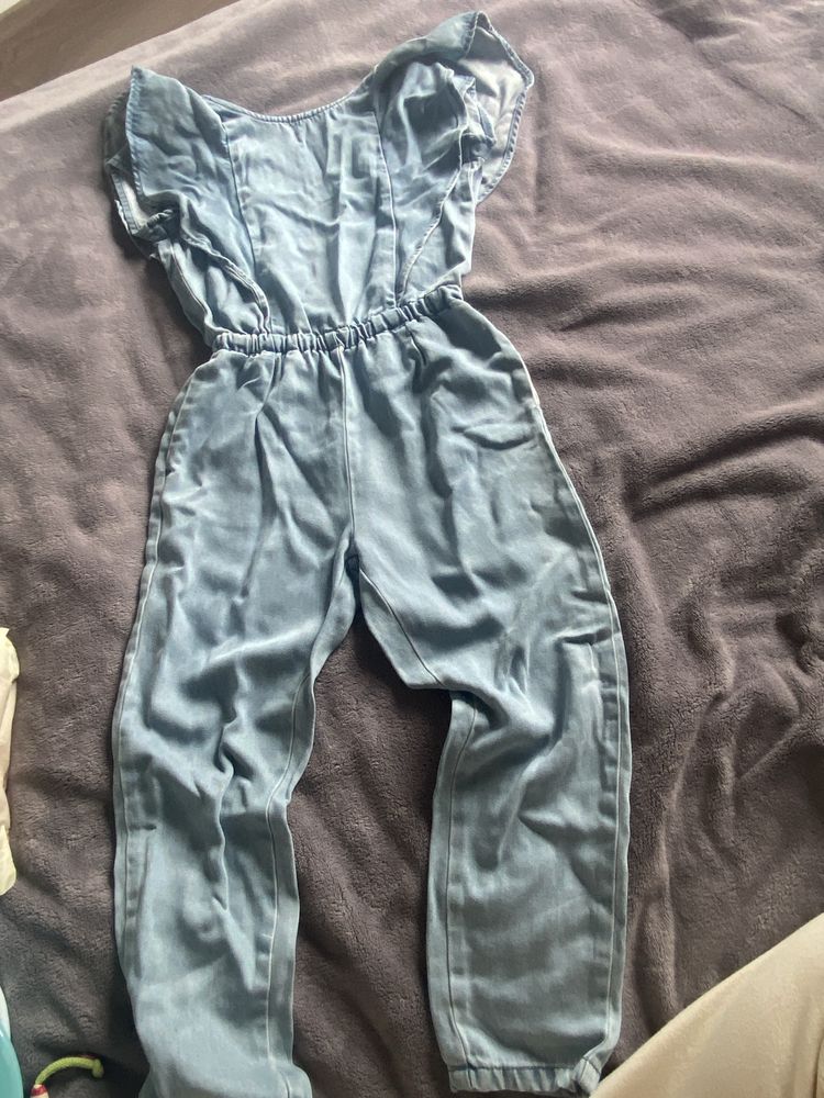 Kombinezon Reserved jeans blekitny