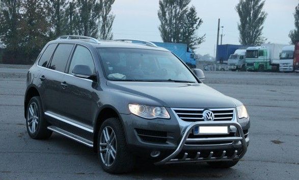 Кенгурятники-Труби-Пороги_Авто Коврики=Volkswagen=(Touareg) 2002+