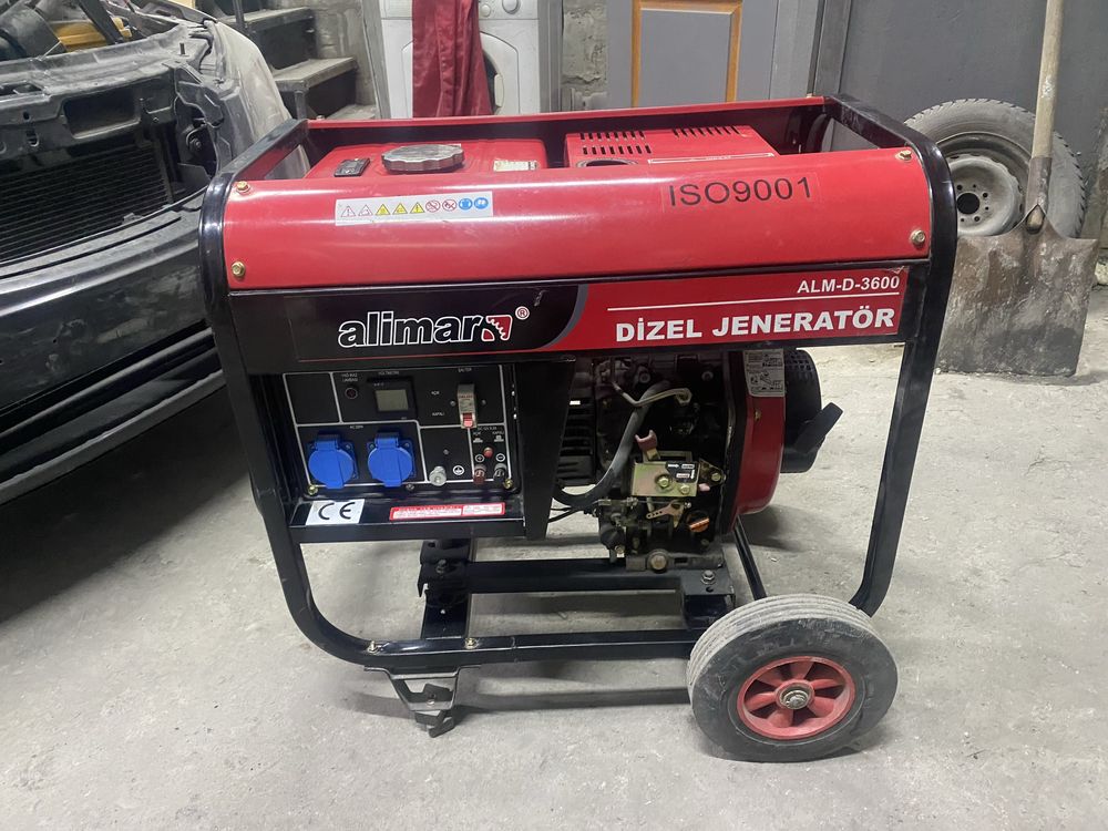 Продам дизельний генератор 4квт Alimar