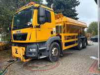 MAN TGM 26.290 piaskarka solarka schmidt 6x4 euro6  Man tgm 26.290 piaskarka solarka schmidt euro6 6x4 pług 2015