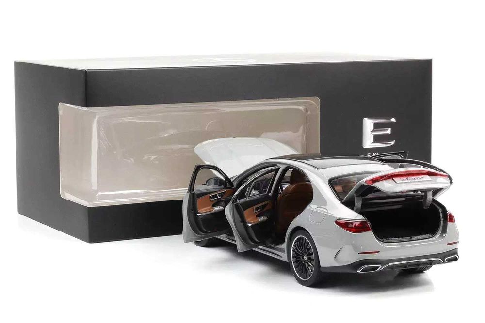 1:18 MERCEDES-BENZ W214 E-Class E-Klasse alpine grey w pudełku dealer