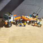 Lego City 7726 straż przybrzeżna auto i motorówka + GRATIS
