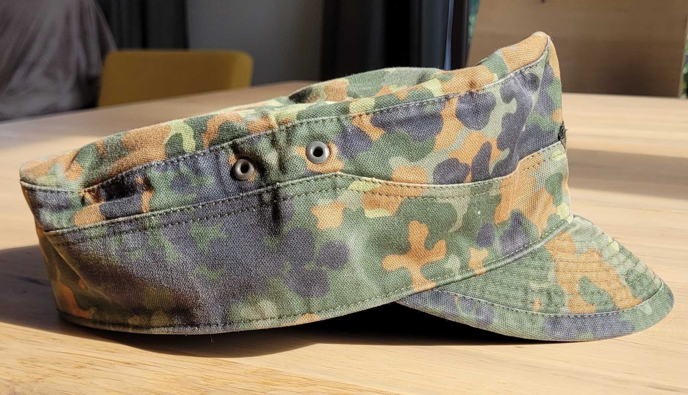 Czapka armii niemieckiej w kamuflażu Flecktarn - oryginalna