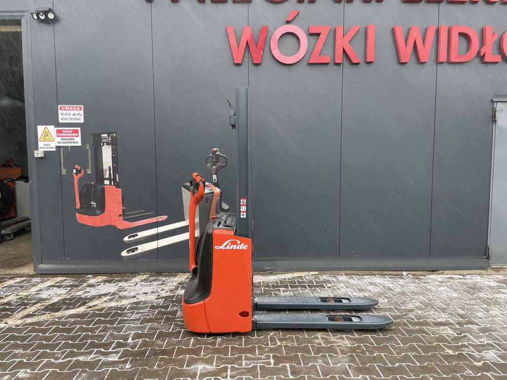 Paleciak elektryczny Linde L 10 wózek wolny skok 1000 kg 150 cm