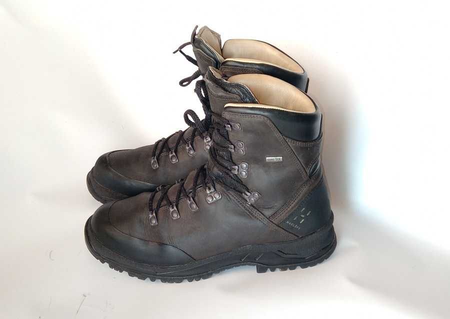 Buty HAGLOFS r 43 eu 9 uk 28 cm GORE-TEX VibraM SUPER skóra