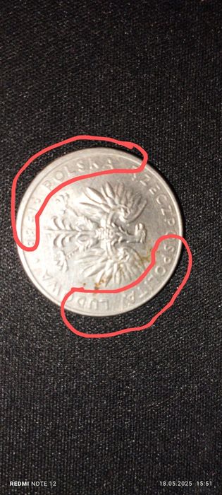 BŁĄD MENNICZY! UNIKAT! MONETA 20zł z 1988r z błędem menniczym