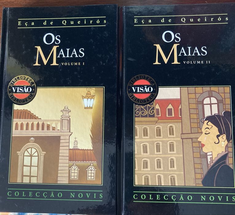 Luvros “Os Maias”, 2 volumes e “Lolita”