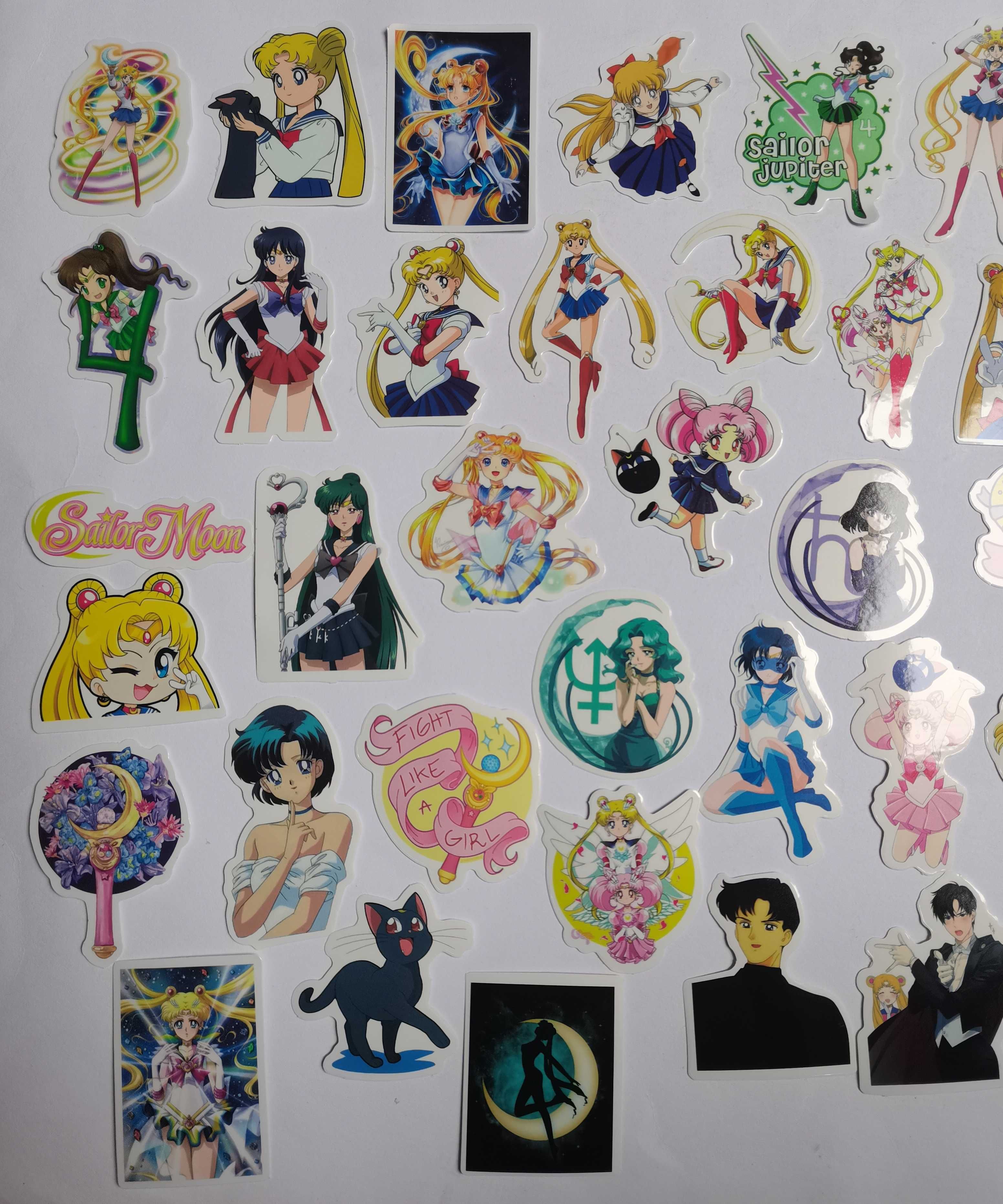 Sailor Moon Czarodziejka z Księżyca (anime) naklejki zestaw 50 szt [4]