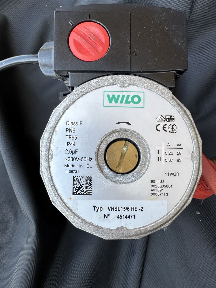 Pompa od ogrzewania Wilo Typ VHSL15/6 HE -2