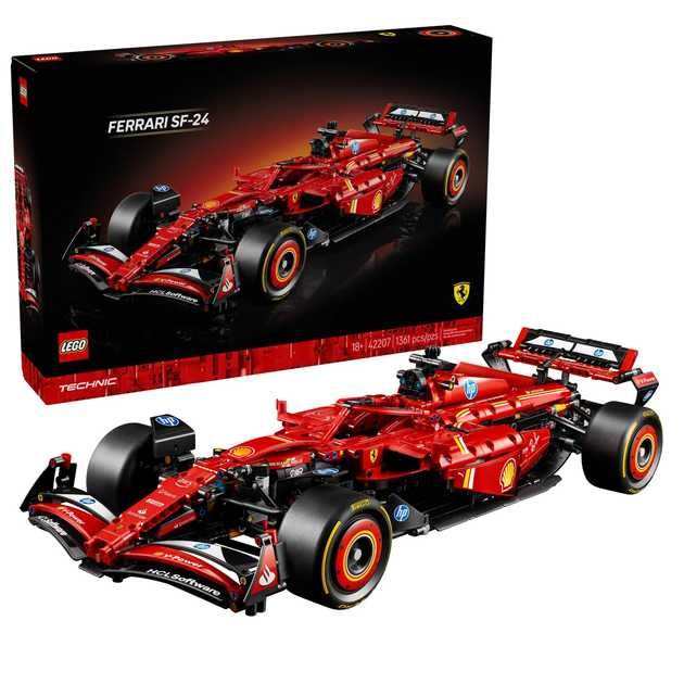 Конструктор LEGO Technic Ferrari F1 Болід Подарунок ЛЕГО Технік Ферарі