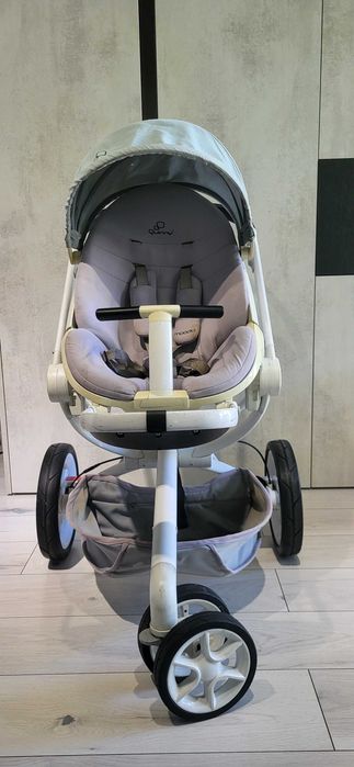 Wózek Quinny Mood 3w1 Gondola + Spacerowka + fotelik Maxi-Cosi Pebble