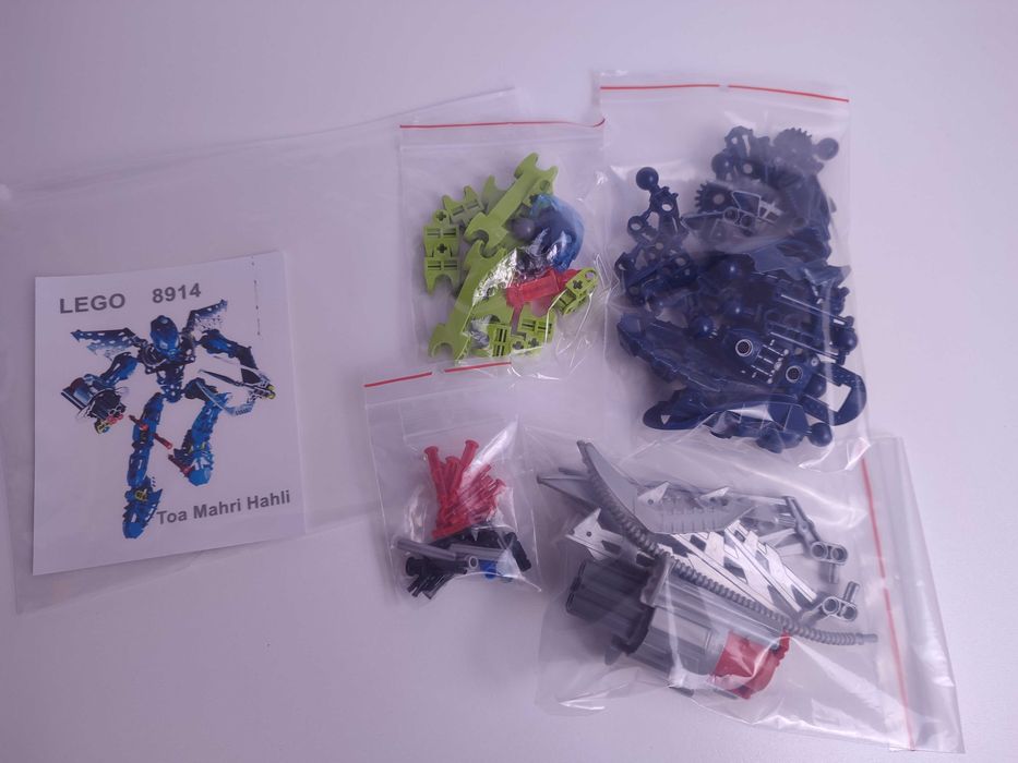 LEGO Bionicle 8914 - Toa Hahli - Komplet 100%  (s)